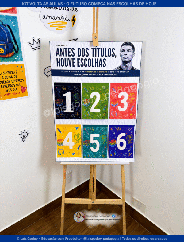 5 Kit Volta às Aulas - O Futuro Começa nas Escolhas de Hoje