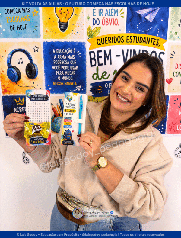7 Kit Volta às Aulas - O Futuro Começa nas Escolhas de Hoje