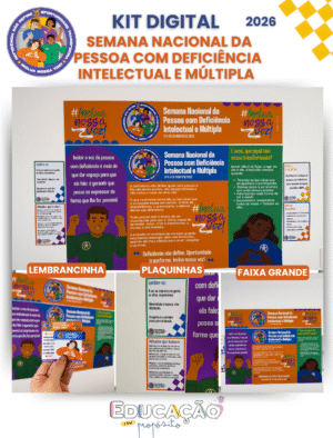 1 Kit Digital – Semana Nacional da Pessoa com Deficiência Intelectual e Múltipla 2026