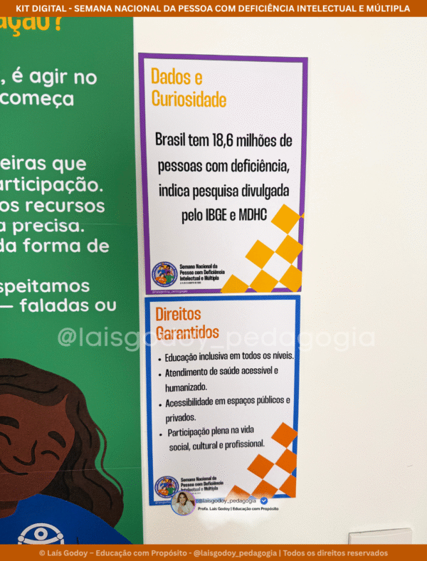 4 Kit Digital – Semana Nacional da Pessoa com Deficiência Intelectual e Múltipla 2026