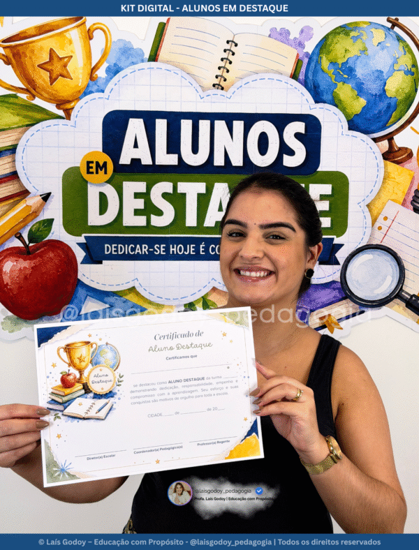 6 Kit Alunos em Destaque