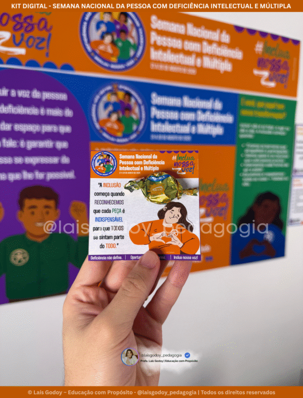 6 Kit Digital – Semana Nacional da Pessoa com Deficiência Intelectual e Múltipla 2026
