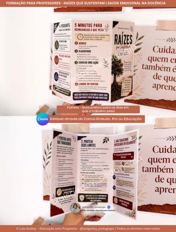 Formação para Professores — Raízes que Sustentam