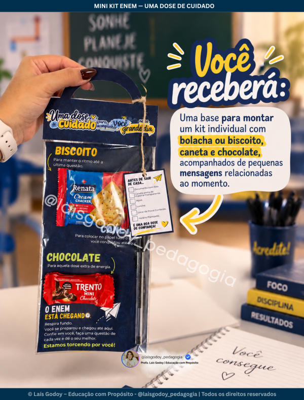 2 Kit ENEM — Uma Dose de Cuidado