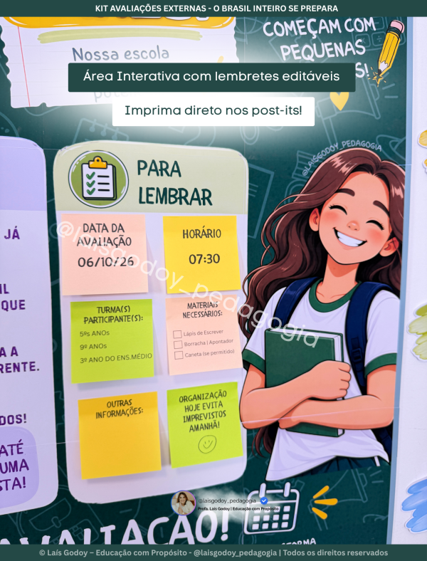 3 Kit Avaliações Externas – O Brasil Inteiro se Prepara