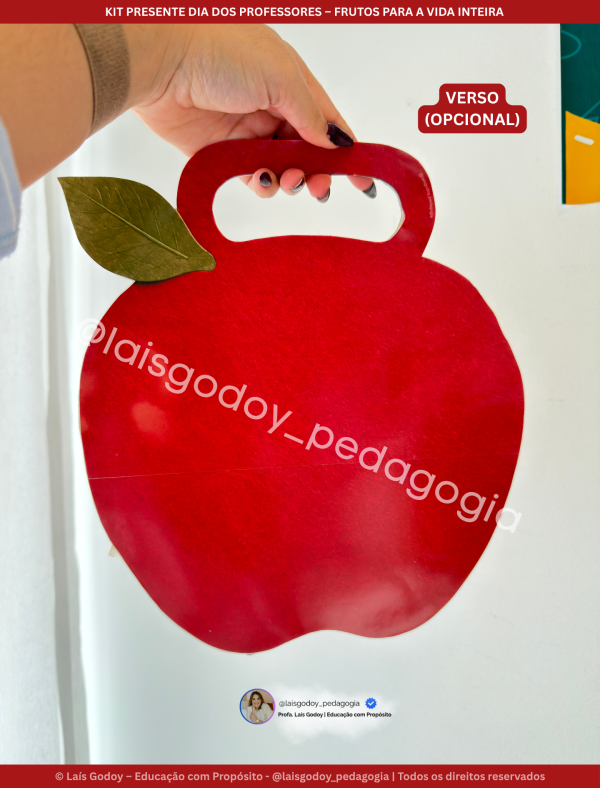 3 Kit Presente Dia dos Professores – Frutos para a Vida Inteira
