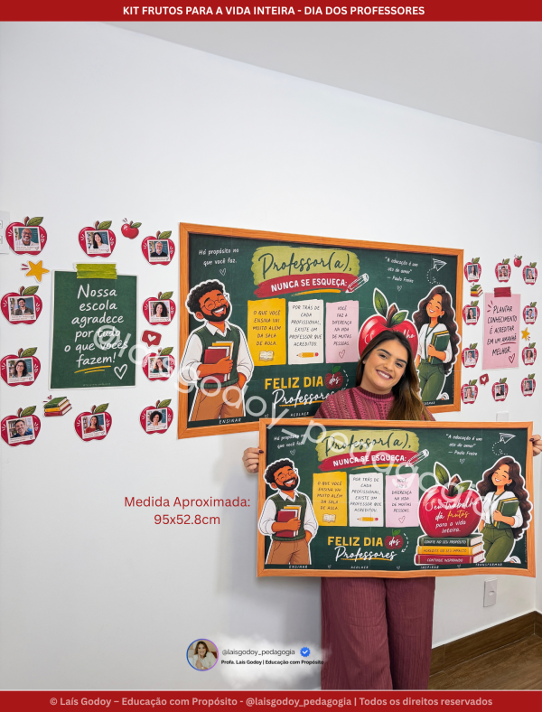 3 Kit Frutos para a Vida Inteira – Dia dos Professores