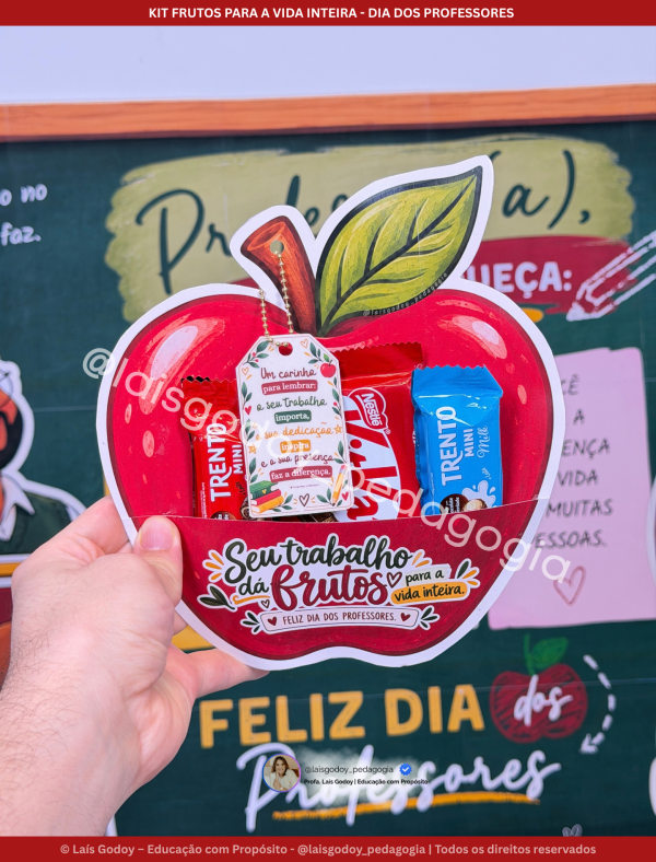 4 Kit Frutos para a Vida Inteira – Dia dos Professores