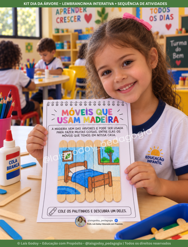 5 Kit Dia da Árvore – Pequenas Ações, Grandes Mudanças | Educação Infantil