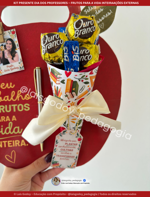 5 Kit Presente Dia dos Professores – Frutos para a Vida Inteira
