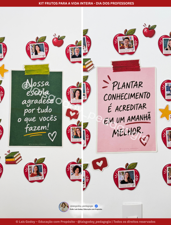 6 Kit Frutos para a Vida Inteira – Dia dos Professores