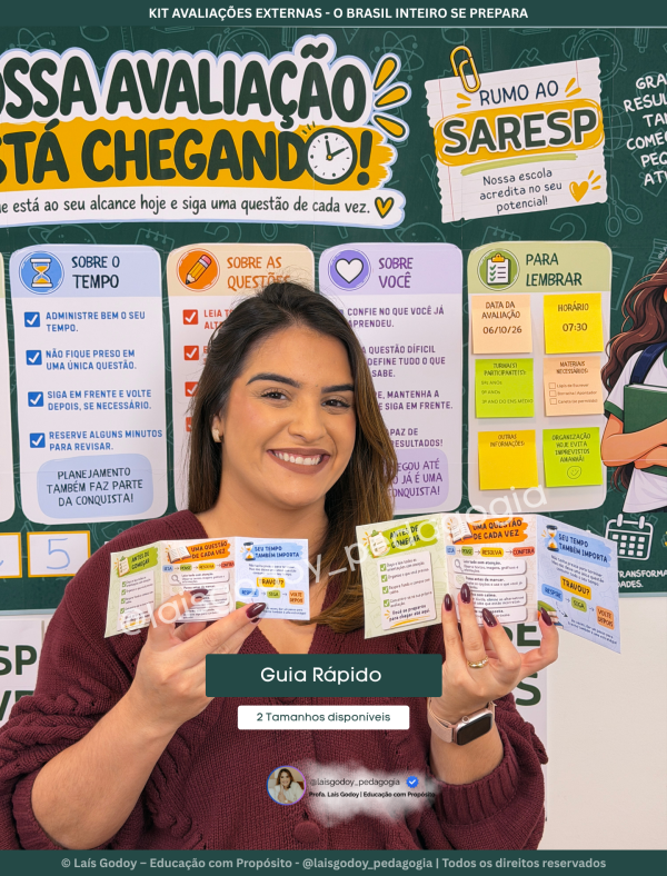 7 Kit Avaliações Externas – O Brasil Inteiro se Prepara
