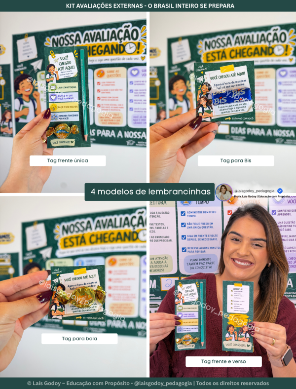 8 Kit Avaliações Externas – O Brasil Inteiro se Prepara