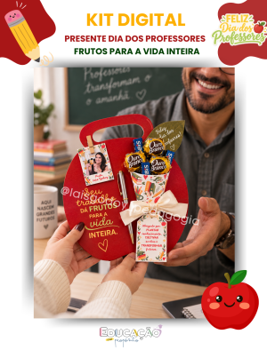 Arte Site - Kit Presente Dia dos Professores – Frutos para a Vida Inteira Kit Presente Dia dos Professores – Frutos para a Vida Inteira