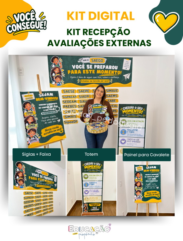Kit Recepção - Avaliações Externas Kit Recepção - Avaliações Externas