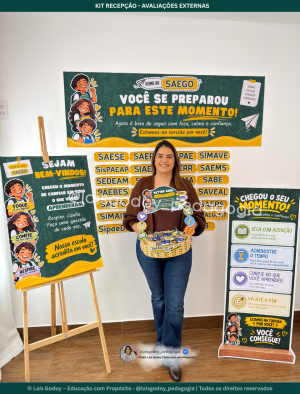Kit Recepção - Avaliações Externas (11) Kit Recepção - Avaliações Externas