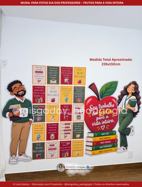 Thumbnaill Mural para Fotos Dia dos Professores – Frutos para a Vida Inteira (1) Mural Modular para Fotos Dia dos Professores – Frutos para a Vida Inteira