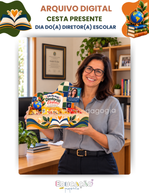 1 Cesta Presente | Dia do(a) Diretor(a) Escolar