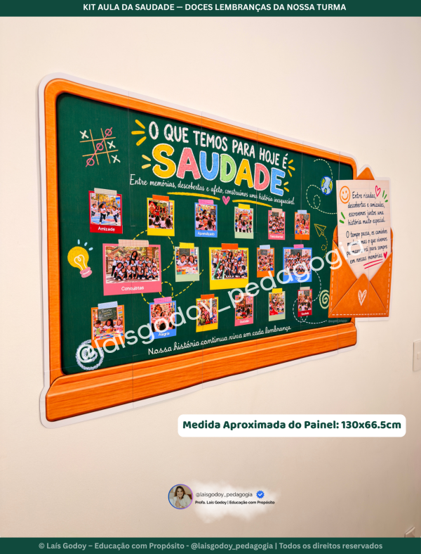 2 Kit Aula da Saudade — Doces Lembranças da Nossa Turma