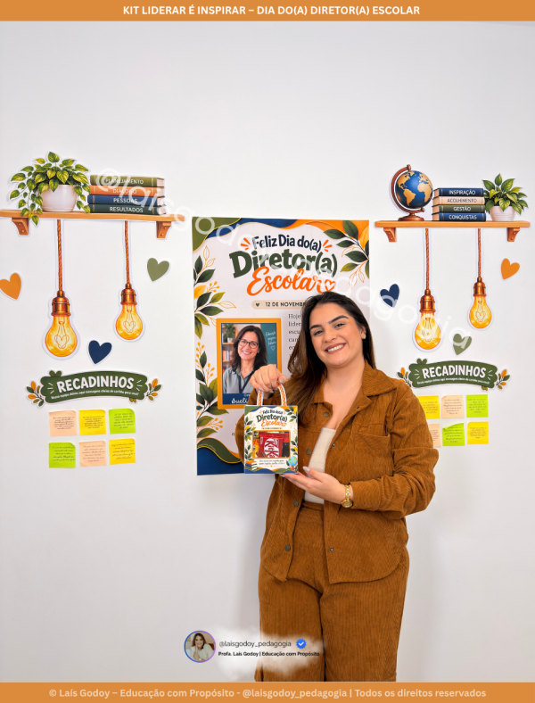2 Kit Liderar é Inspirar – Dia do(a) Diretor(a) Escolar