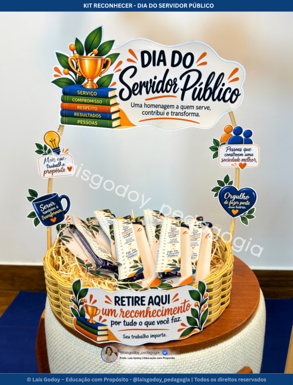 8 Kit Reconhecer – Dia do Servidor Público