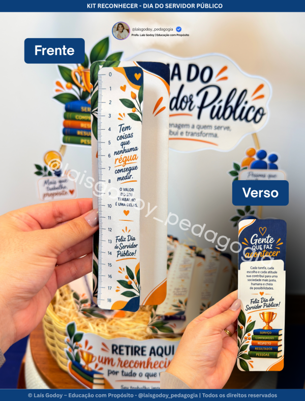 9 Kit Reconhecer – Dia do Servidor Público