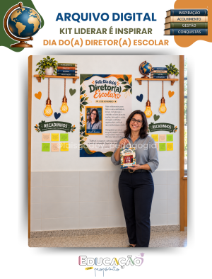Thumbnail - Kit Liderar é Inspirar – Dia do(a) Diretor(a) Escolar Kit Liderar é Inspirar – Dia do(a) Diretor(a) Escolar